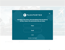 Tablet Screenshot of passported.com